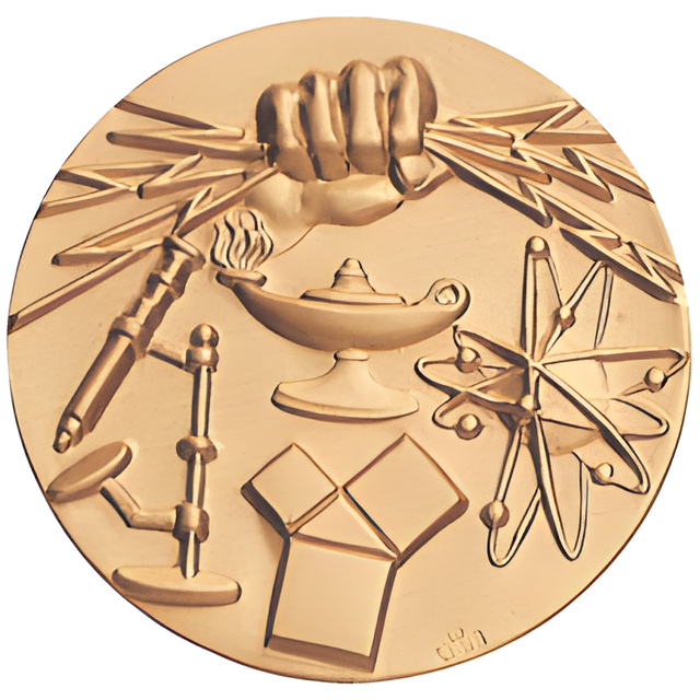 Science Fair Litho Medal Insert