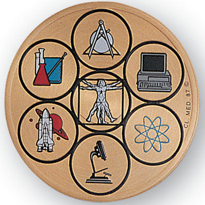 Science GENERAL Litho Medal Insert