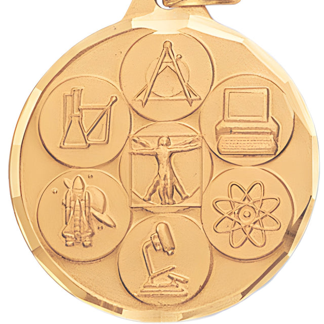 1 1/4" Science Award Medal