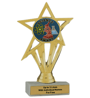 Budget Science Insert Trophy