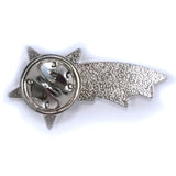 Shooting Star Pin with American Flag