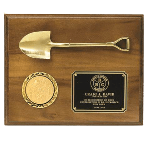 Shovel Plaque (8" x 10")