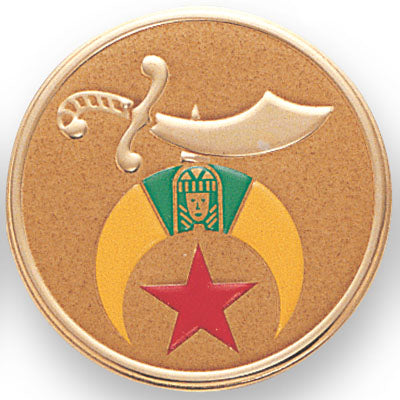 Shriner Litho Medal Insert