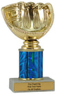Baseball Glove Budget Column Trophy