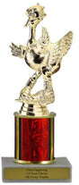 Comic Turkey Gag Budget Column Trophy