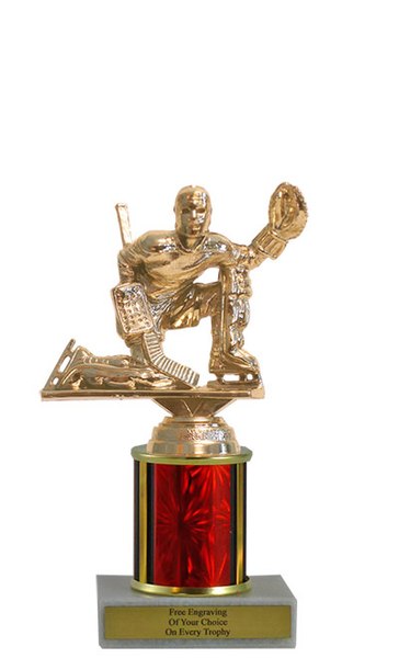 Goalie Budget Column Trophy