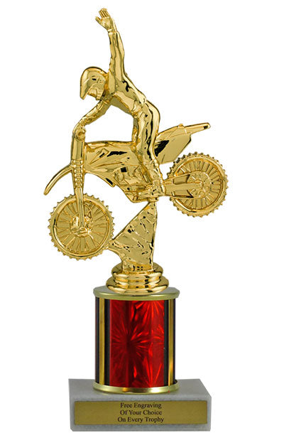 Motocross Budget Column Trophy