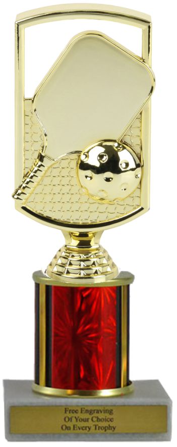 Pickleball Budget Column Trophy