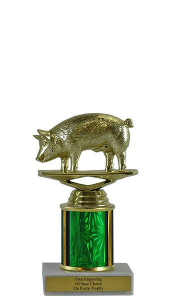Pig Budget Column Trophy
