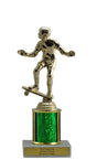 Skateboarding Budget Column Trophy