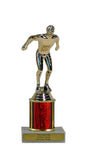 Swimming Budget Column Trophy