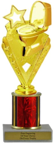 Toilet Bowl Gag Budget Column Trophy
