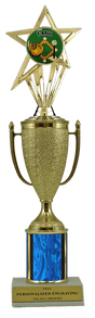 T-Ball Gold Cup Column Trophy with Insert