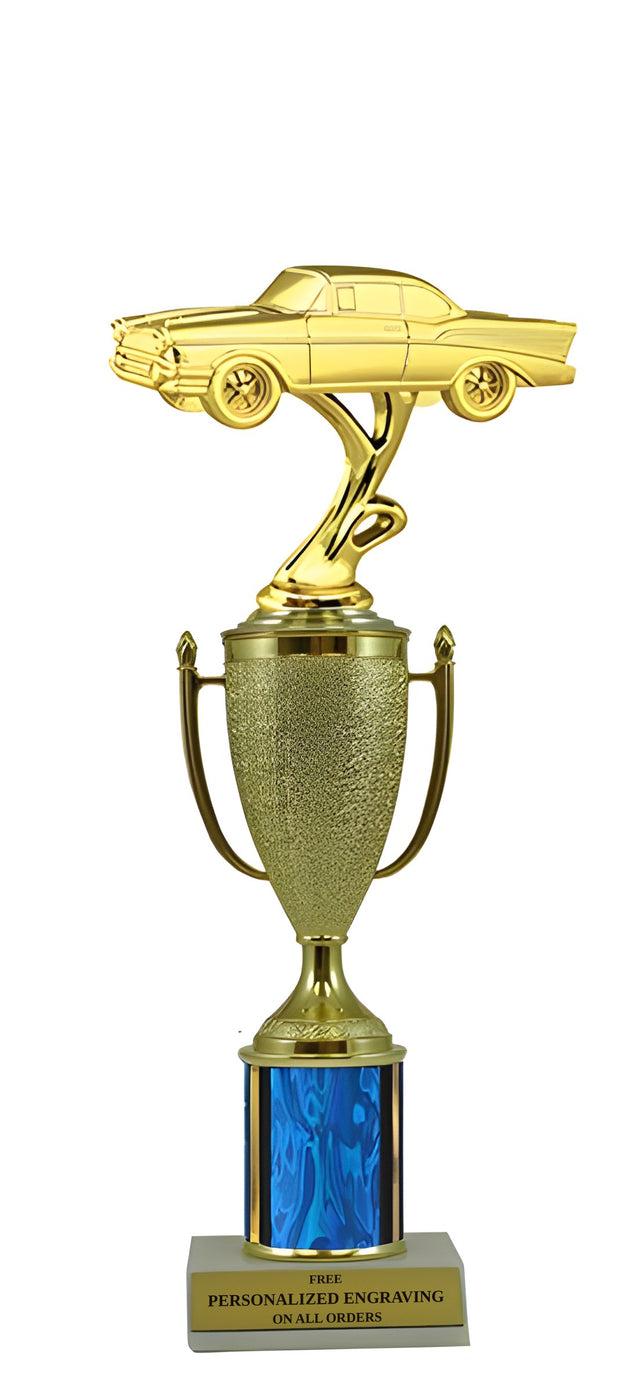 57 Chevy Gold Cup Column Trophy
