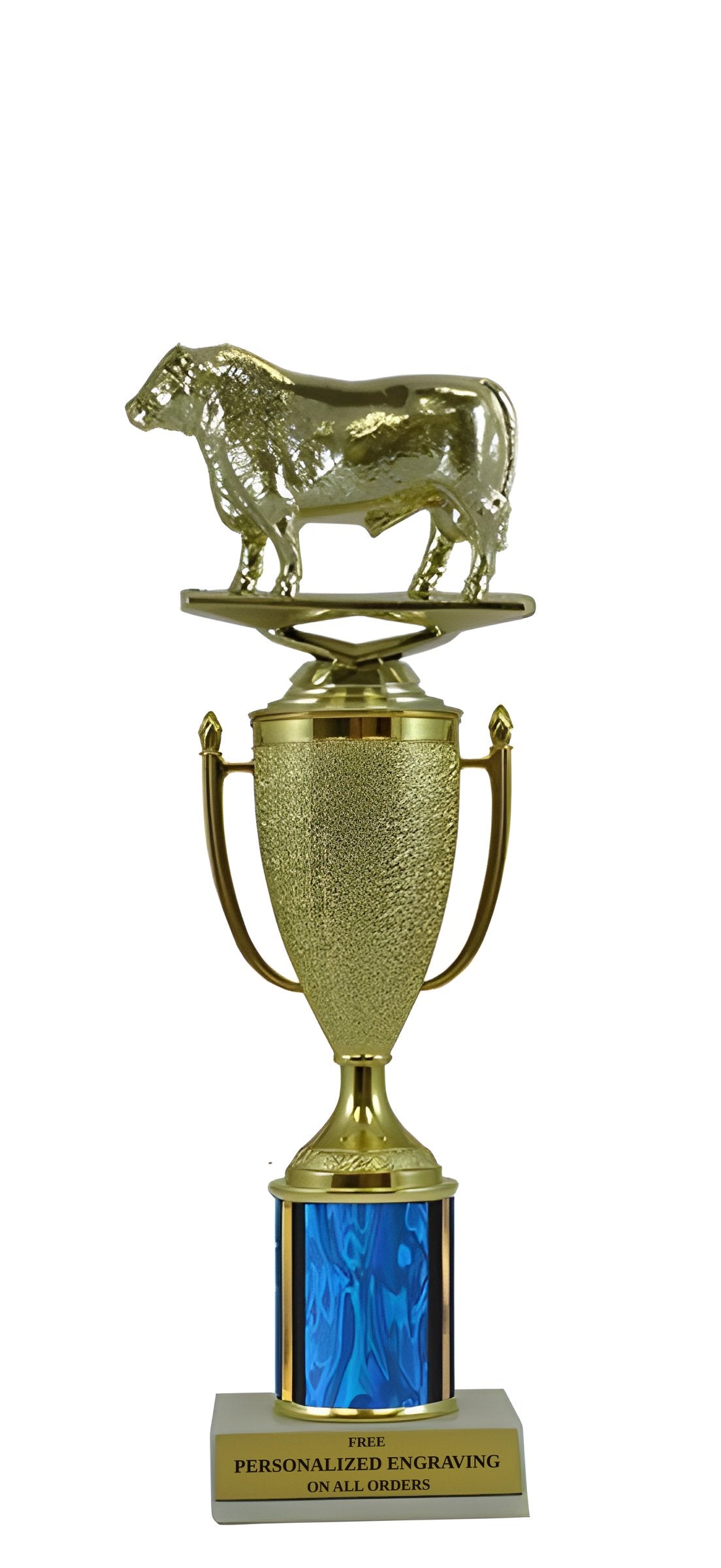 Bull Gold Cup Column Trophy