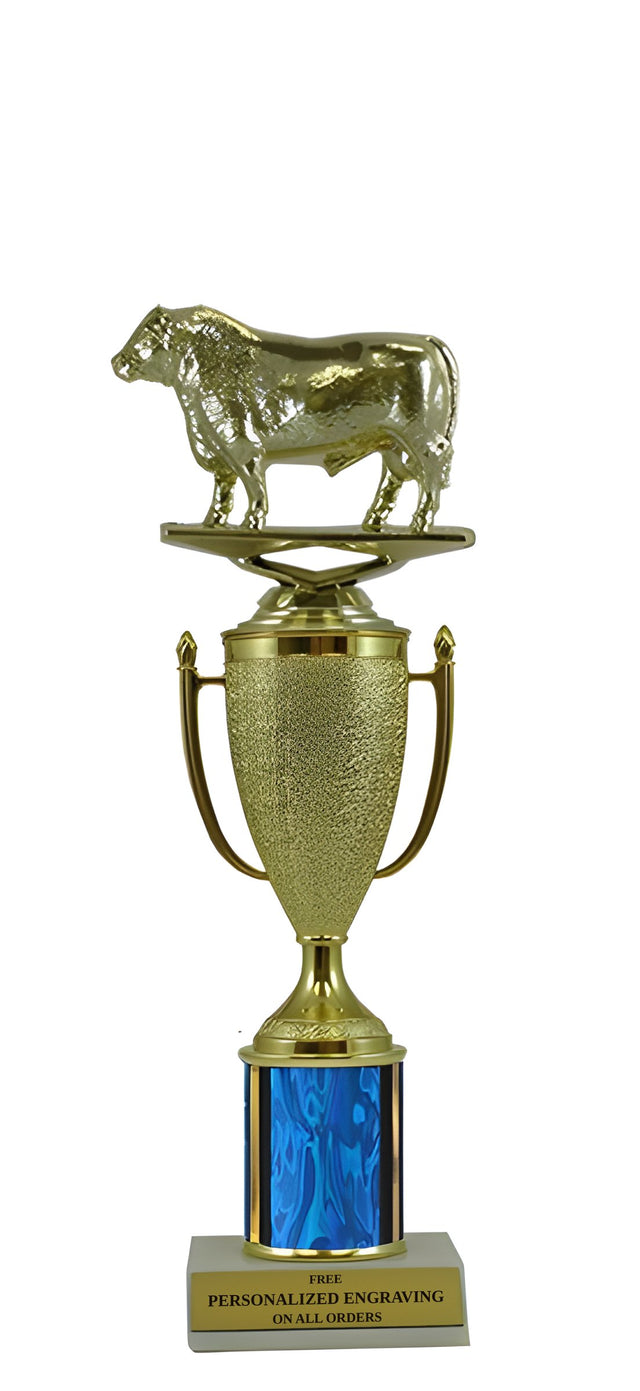 Bull Gold Cup Column Trophy