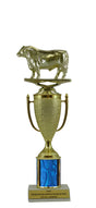 Bull Gold Cup Column Trophy