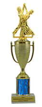 Couples Dance Gold Cup Column Trophy