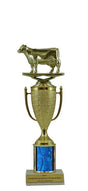 Cow Gold Cup Column Trophy