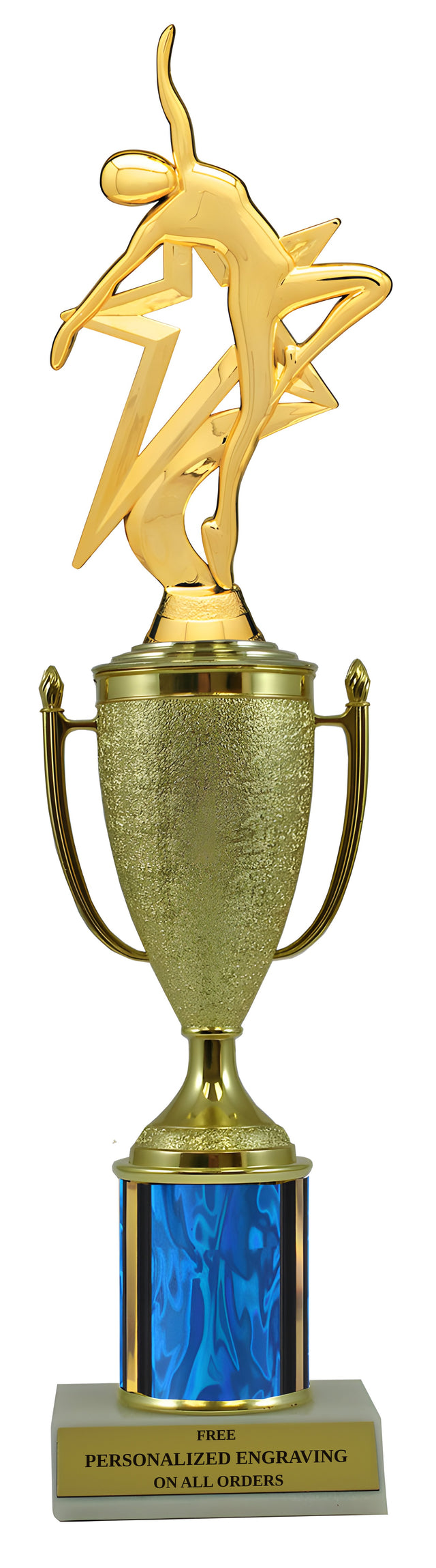 Dance Gold Cup Column Trophy