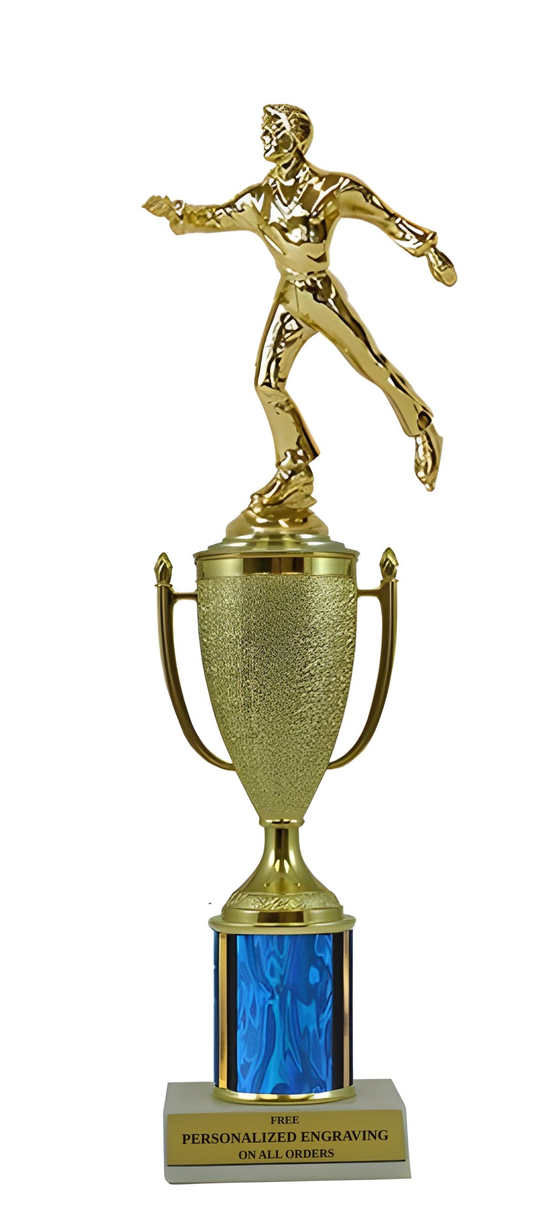 Figure Skating Gold Cup Column Trophy