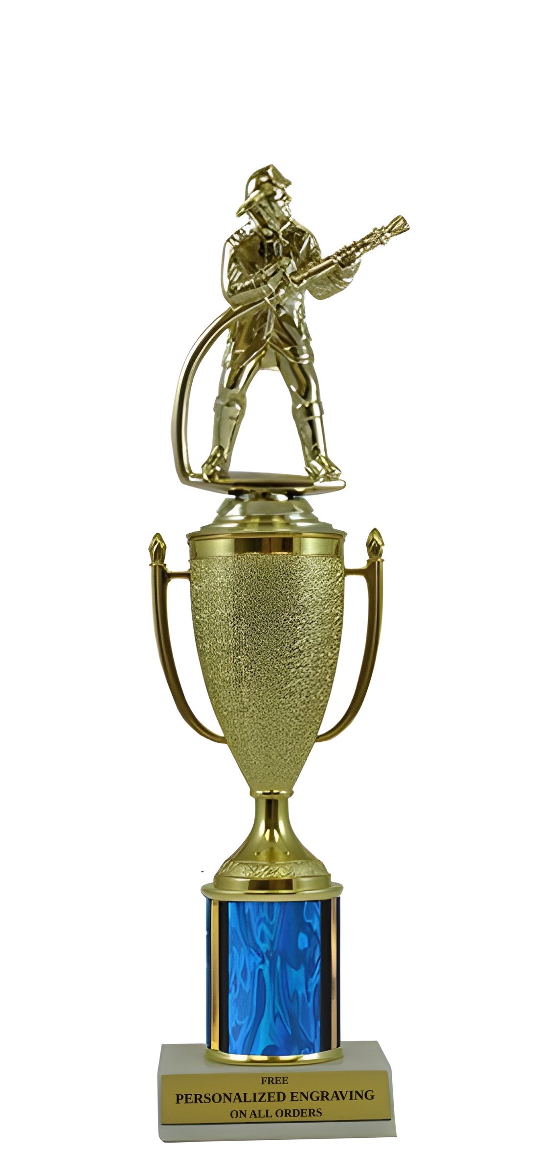 Fireman Gold Cup Column Trophy
