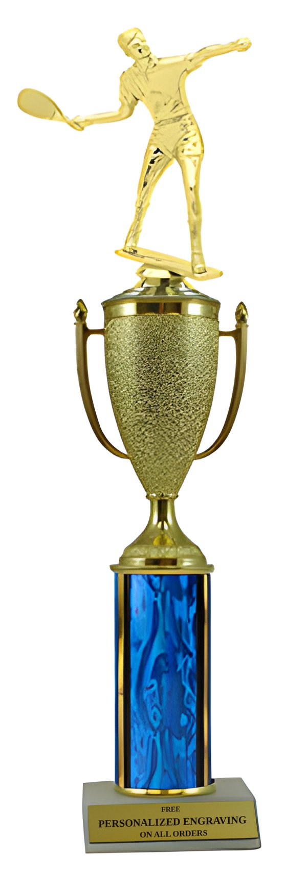 Racquetball Gold Cup Column Trophy