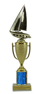 Sailing Gold Cup Column Trophy