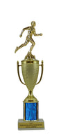 Track & Field Gold Cup Column Trophy