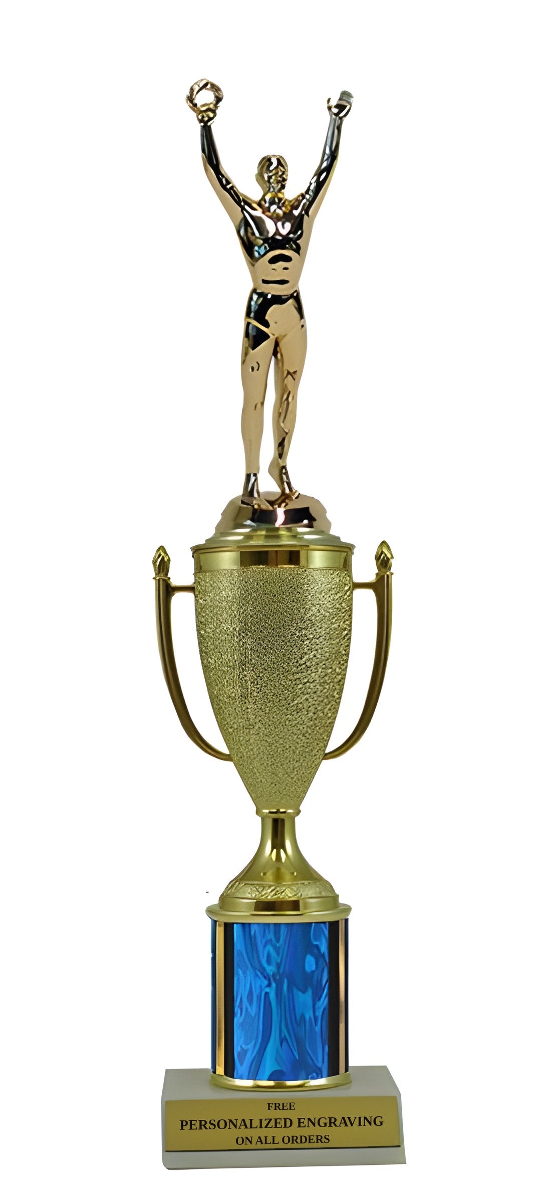 Victory Gold Cup Column Trophy