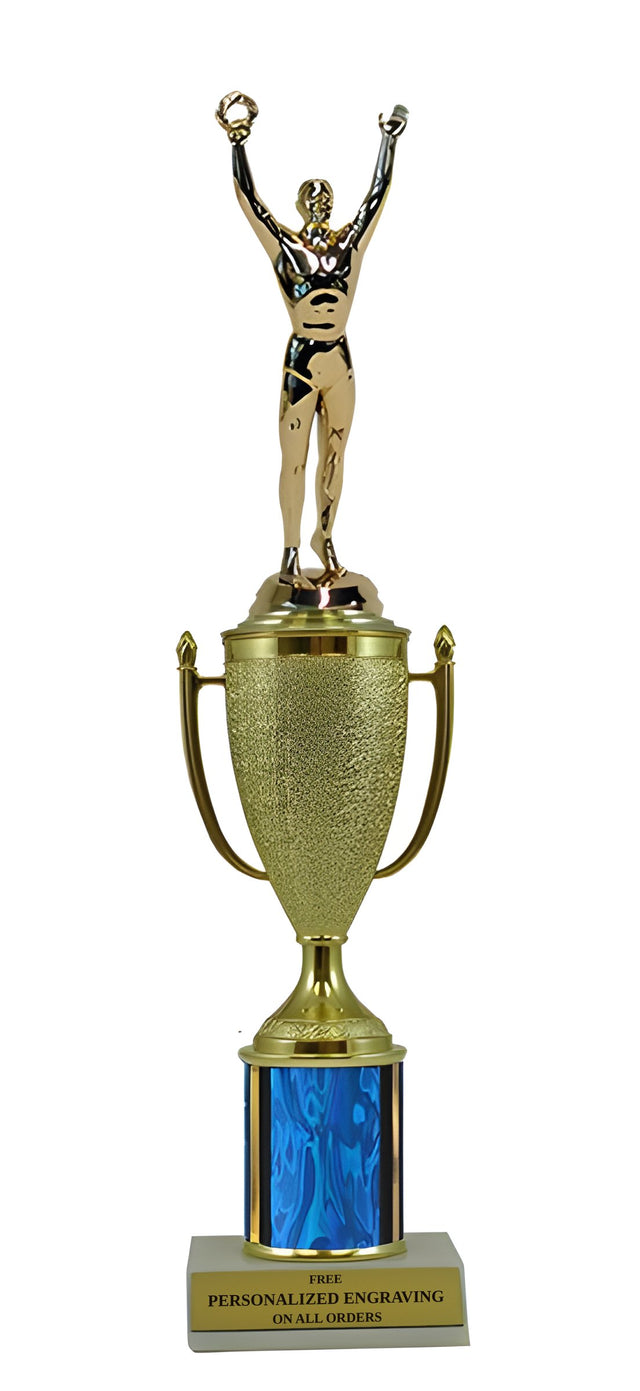Victory Gold Cup Column Trophy