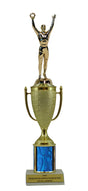 Victory Gold Cup Column Trophy
