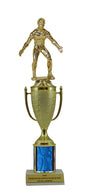 Wrestling Gold Cup Column Trophy