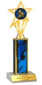 1st Place Column Insert Trophy