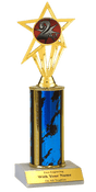 2nd Place Column Insert Trophy