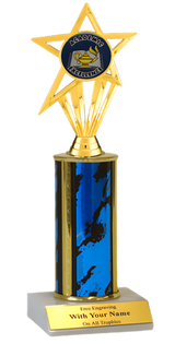 Academic Column Insert Trophy