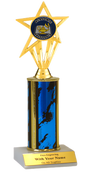 Academic Column Insert Trophy