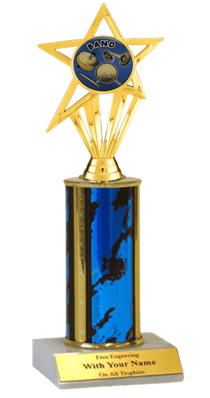 Band Column Insert Trophy
