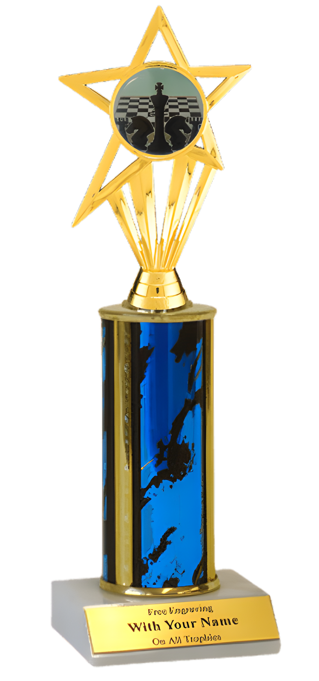 Chess Column Insert Trophy