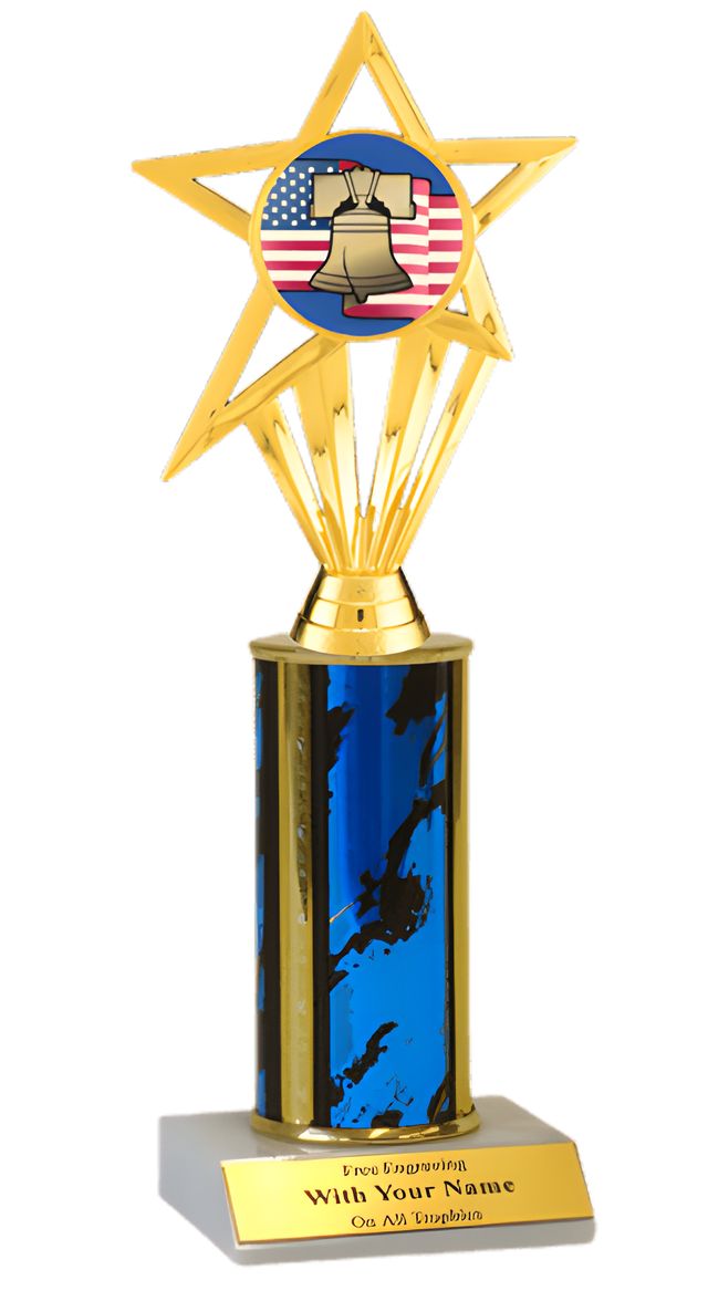 Citizenship Column Insert Trophy