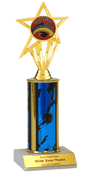 Graduation Column Insert Trophy