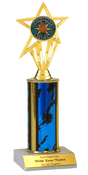 Honorable Mention Column Insert Trophy