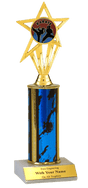 Karate Column Insert Trophy