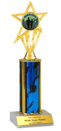 Marathon Column Insert Trophy