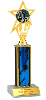Music Column Insert Trophy