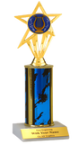 Music Lyre Column Insert Trophy