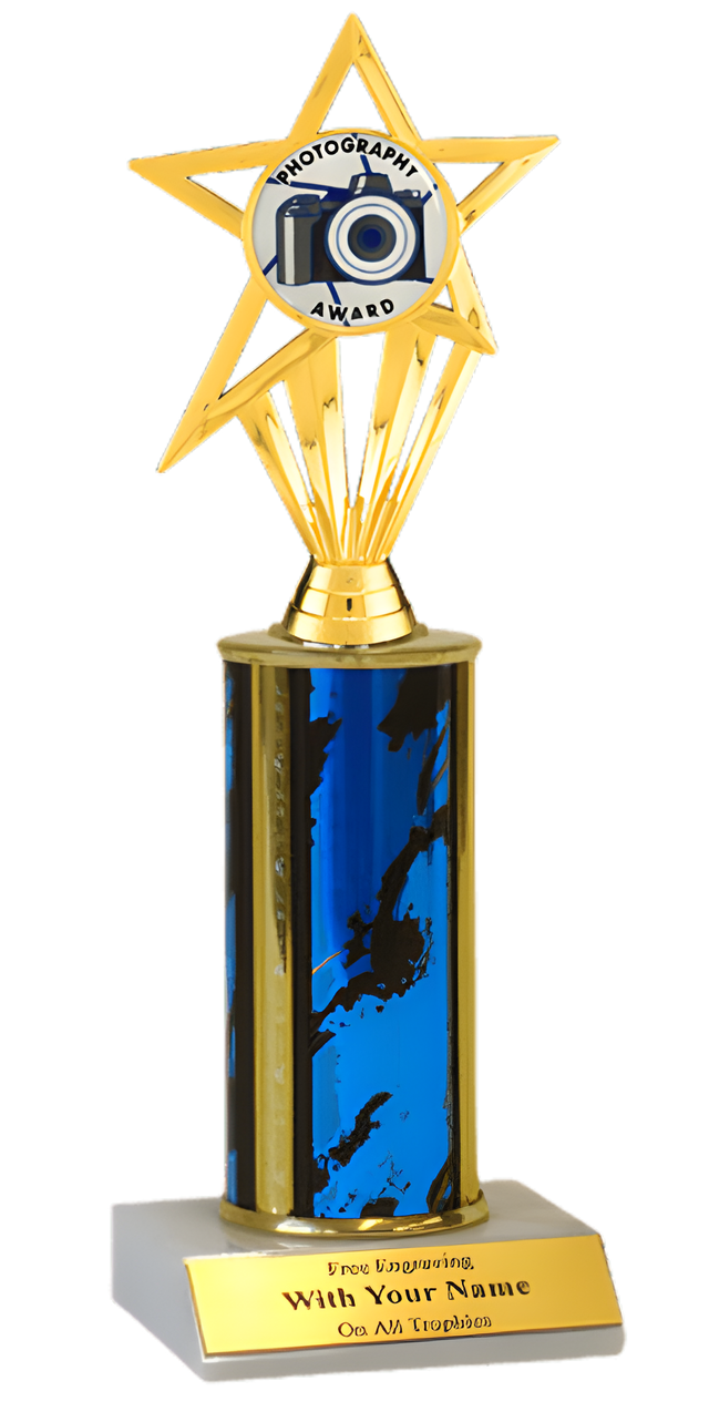 Photography Column Insert Trophy