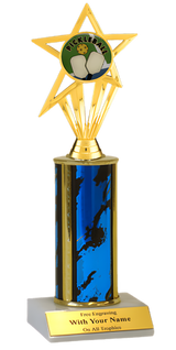 Pickleball Column Insert Trophy