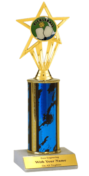Pickleball Column Insert Trophy