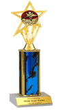 Rising Star Column Insert Trophy